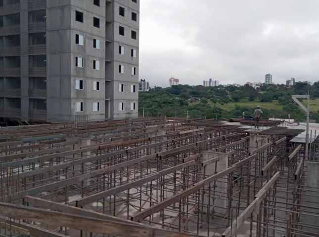 Estrutura Bloco Garagem