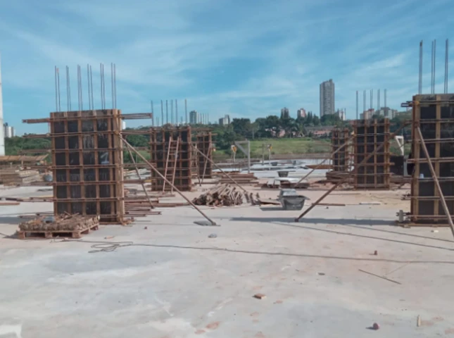 Montagem dos Pilares BG